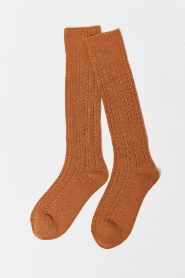 Maria La Rosa scotland merino wool knee high socks