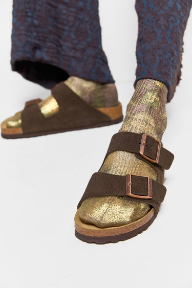 Maria La Rosa tie dye laminated socks