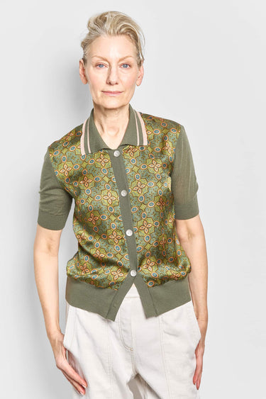 matteo mosaic merino top