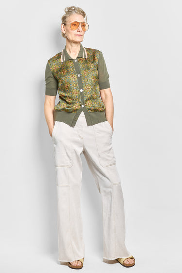matteo mosaic merino top