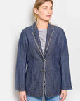 monty denim linen jacket