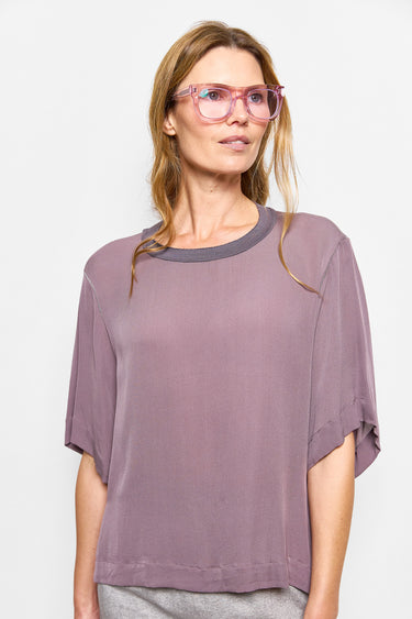 oona silk georgette top