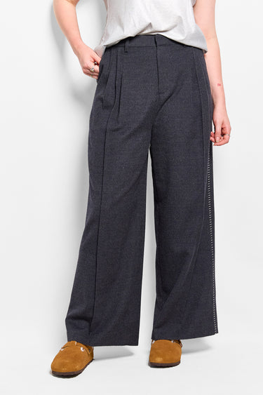 oxford bags wool pant
