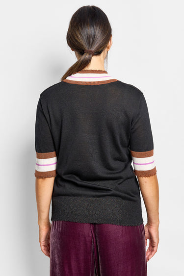 petula silk cashmere top