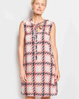 re-luxed | rl01085 I Marni silk checked mini dress