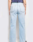 re-luxed | rl01048 I RE/DONE mid-rise straight leg patch jean