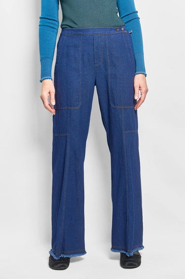 riley denim indigo pant