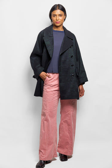 rl01236 I Dries Van Noten wool denim jacket