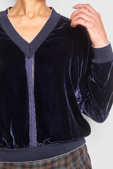 sabine velvet sweater