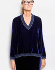 sabine velvet sweater