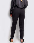 skip silk lined track pant