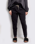 skip silk lined track pant