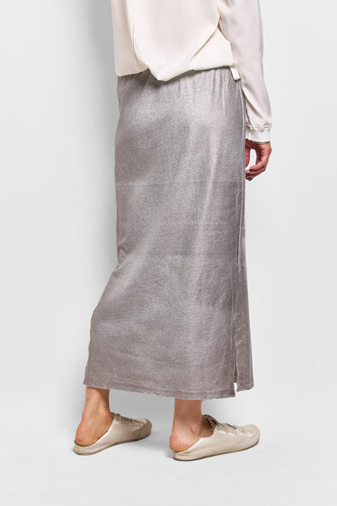 skye laminated skirt