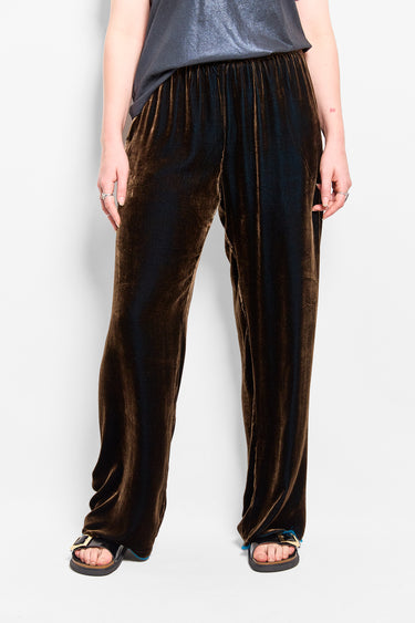 silk velvet shot weave slouchies