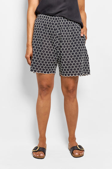 spark spot cotton shorts