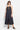 string cotton cross-embroidered dress