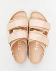 birkenstock uji high shine new beige nubuck leather