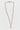 untied jewellery bronze wishbone necklace