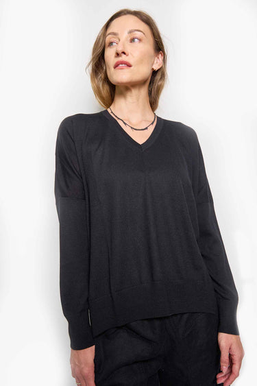 v-neck wool pullover