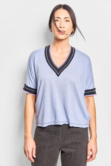 vee linen bamboo tee