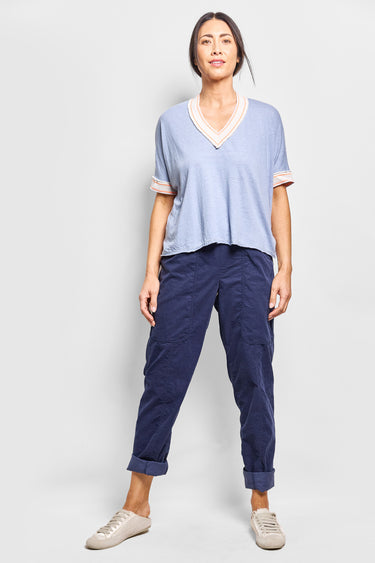 vee linen bamboo tee