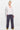vee long sleeve linen top