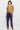winter floral long slim pant