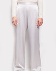 cleo silver drape pant