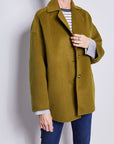american vintage boxy coat