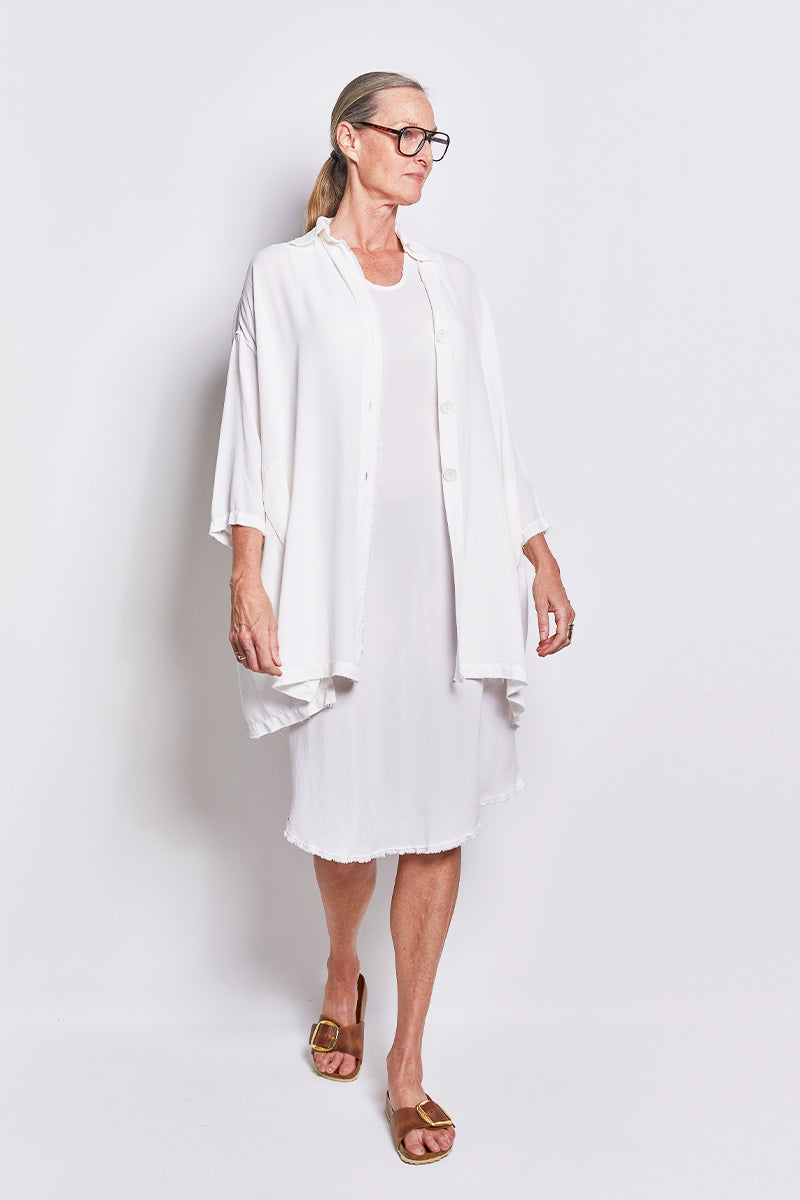 chemise double georgette gown