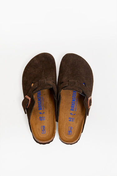 BIRKENSTOCK boston mocca suede